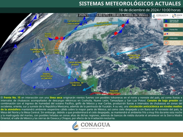 Predominará ambiente fresco en Morelos durante esta semana