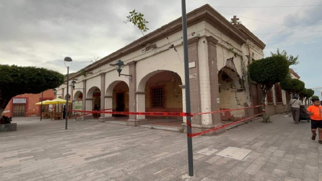 Uno de los inmuebles se ubica en el callejón de Tesorería.