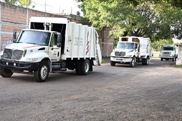 Todos los camiones recolectores ya normalizaron sus recorridos.