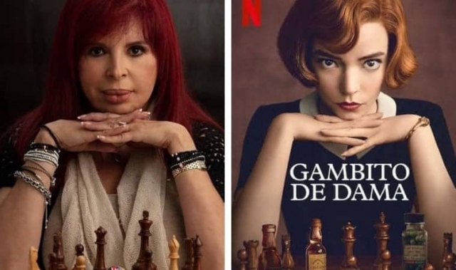 Gambito de Dama se vuelve tendencia, gracias a candidata de Campeche.