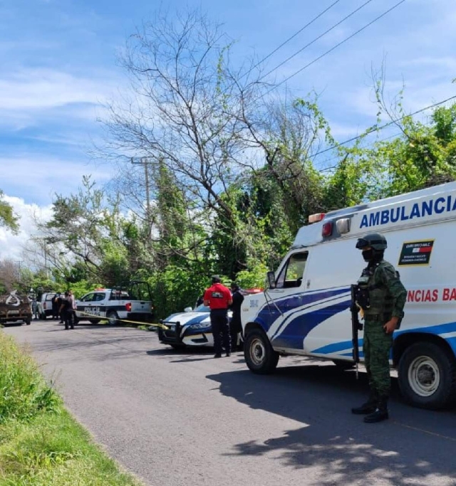 Acribillan a motociclista en Ayala