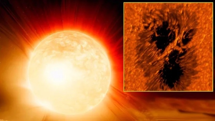 La NASA descubre una mancha solar tan grande que se puede ver desde Marte (¿qué puede pasar?)