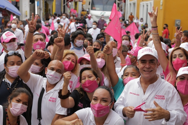 Sergio Estrada recorrió el centro de Cuernavaca