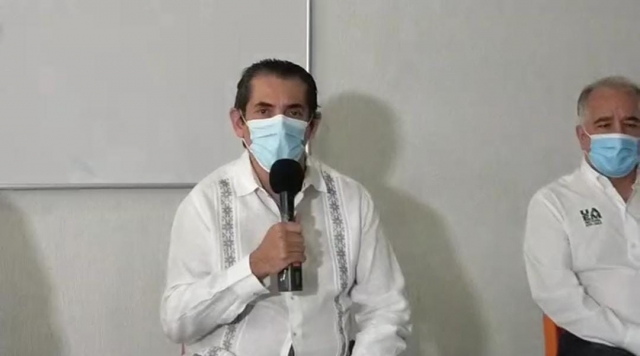 Marco Cantú, secretario de Salud