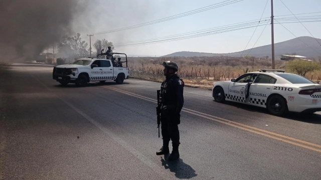Crimen organizado desata bloqueos en Michoacán, Jalisco y Guanajuato