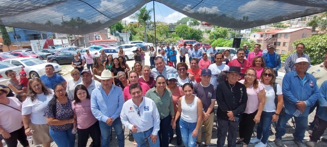 Alcalde de Jiutepec entrega rehabilitación de tanque para mejorar el suministro de agua para 344 familias