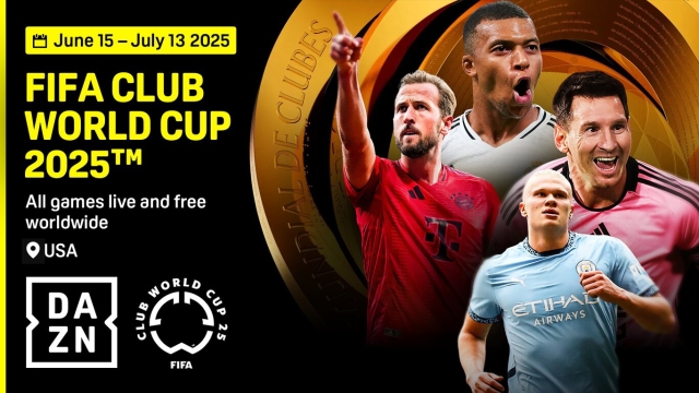 DAZN revoluciona el fútbol: Mundial de Clubes 2025 será gratuito