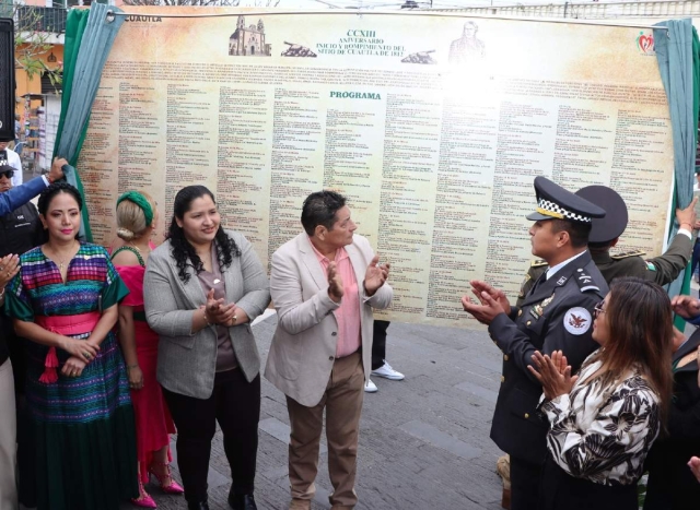 Inician actividades por el 213 aniversario del Rompimiento del Sitio de Cuautla