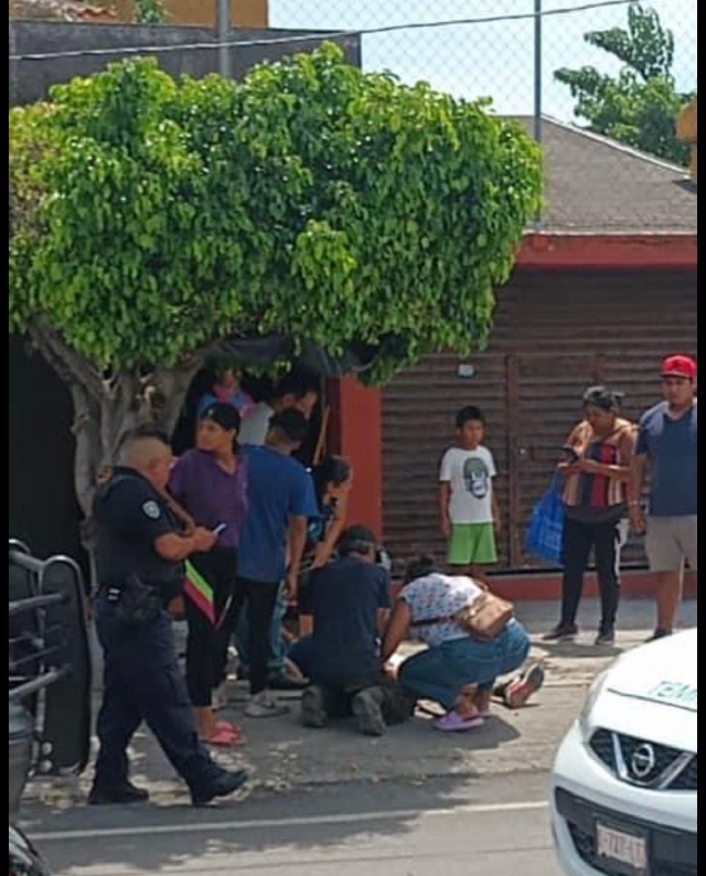 Los afectados fueron agredidos sobre una banqueta.