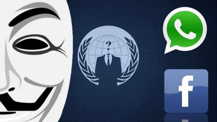¿Anonymous detrás de la caída de Facebook, Instagram y WhatsApp?