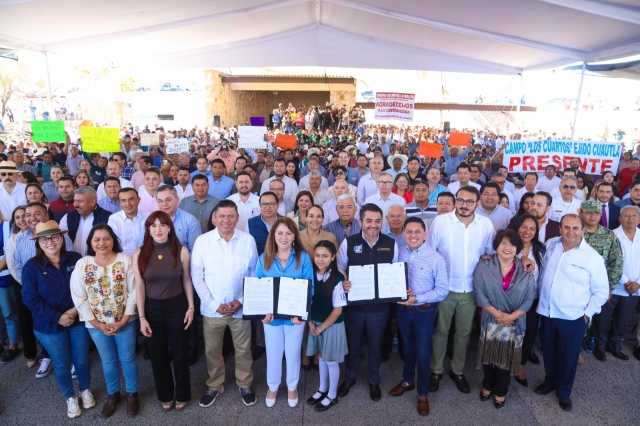 Consolida Morelos liderazgo nacional al firmar el Acuerdo Estatal por el Derecho Humano al Agua y la Sustentabilidad