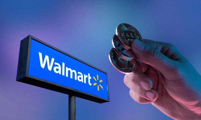Walmart aclara que no aceptará criptomonedas.
