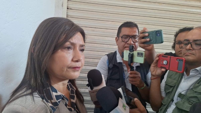 Viridiana León, rectora de la UAEM, expresó que la institución reclama el esclarecimiento de los hechos y refrendó la solidaridad con la familia de los académicos. 