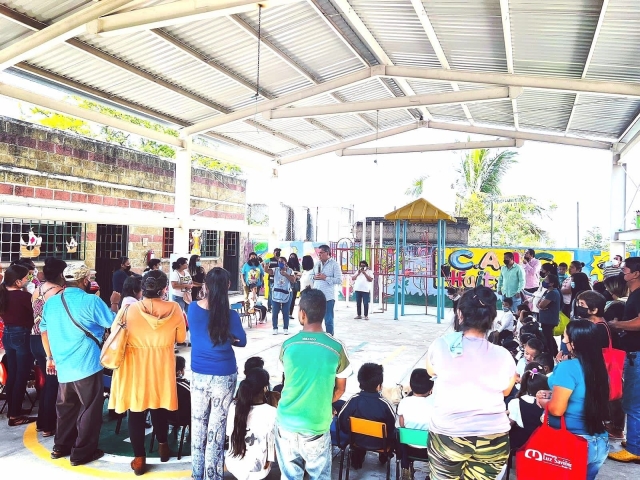 Supervisa alcalde Rafael Reyes centros de asistencia infantil comunitarios de Jiutepec