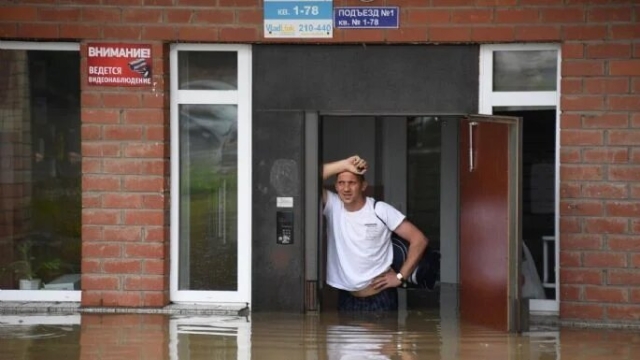 Masiva evacuación en Rusia por inundaciones en zonas remotas