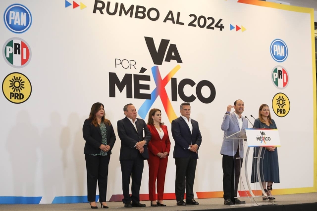Va por México fija el 26 de junio como fecha para presentar método de elección de candidato