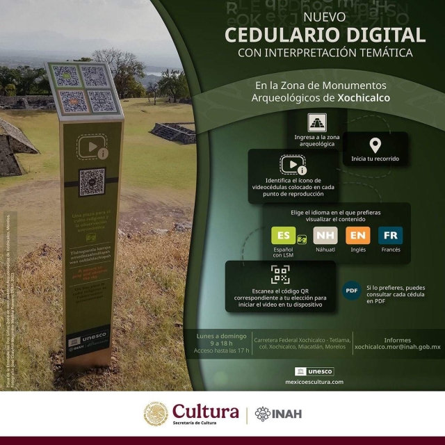 Implementa ZA de Xochicalco cedulario digital