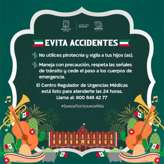 Alerta HNM por uso de pirotecnia durante fiestas patrias