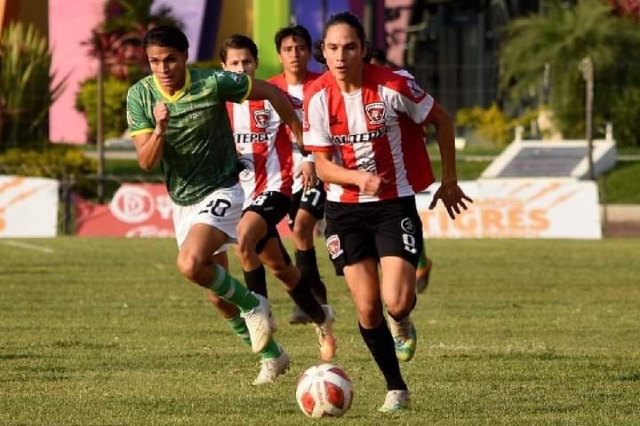 Osmar Martínez y Axel Paredes fueron los autores de los goles de los Tigres de Yautepec, a los minutos 2 y 19, respectivamente.