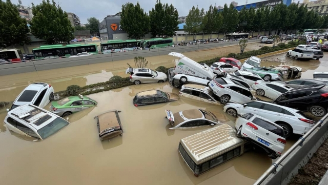 China registra las peores inundaciones de la historia.