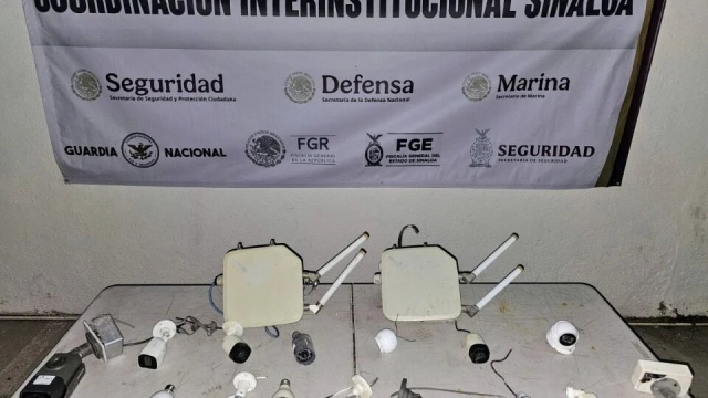 Retiran 15 cámaras de vigilancia irregulares en Culiacán; suman más de mil 700