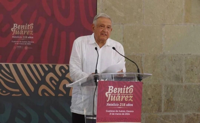 AMLO revela que pide consejos a Benito Juárez: &#039;Nunca me ha fallado&#039;