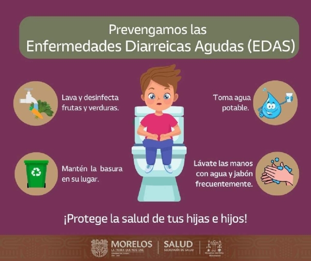 Hay incremento en casos de enfermedades gastrointestinales