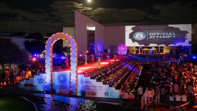 Monterrey hace historia: Festival Santa Lucía rompe Récord Guinness con altar monumental