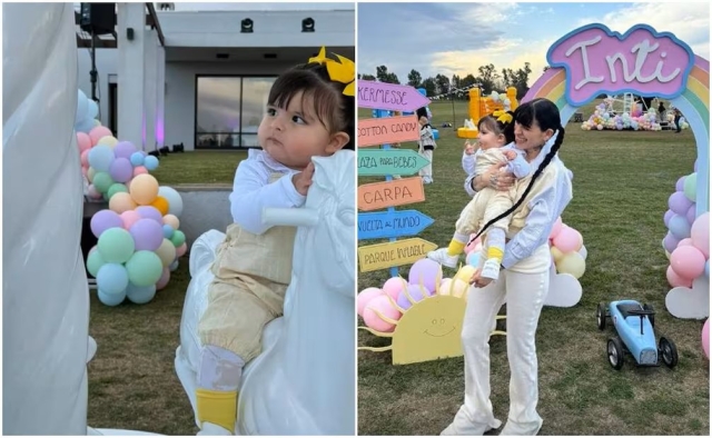 Cazzu celebra el primer año de su hija Inti con sorpresas y misterio