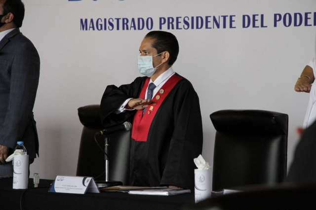 Supera Poder Judicial crisis institucional, pero prevalece crisis financiera: Jasso Díaz