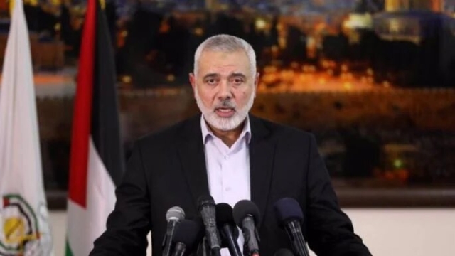 El líder del brazo político de Hamás, Ismail Haniye.