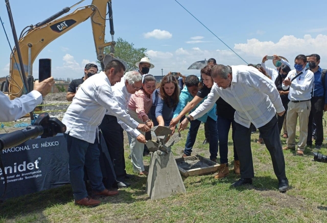 Realiza gira en Morelos director general del TecNM; coloca primera piedra de nuevo campus