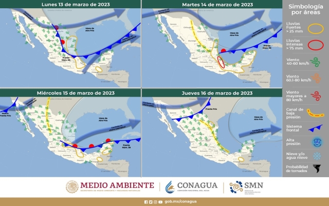 Continuarán temperaturas cálidas y cielo nublado en Morelos