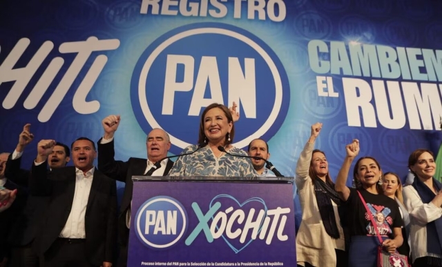 Xóchitl Gálvez se registra como precandidata presidencial del PAN