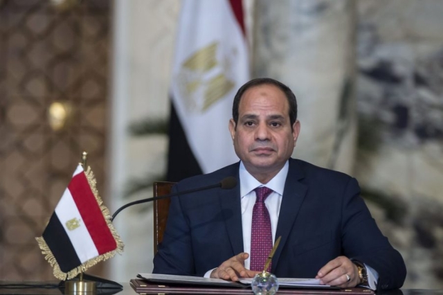 presidente de Egipto, Abdelfatá al Sisi.