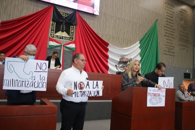 Diputados de Morelos votan y rechazan reforma constitucional para la permanencia de Guardia Nacional al 2028