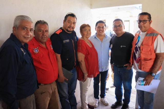 Autoridades estatales y del municipio participaron en el encuentro.