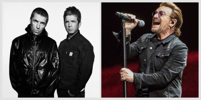 Bono de U2 reclama &quot;Live Forever&quot; de Oasis como su favorita