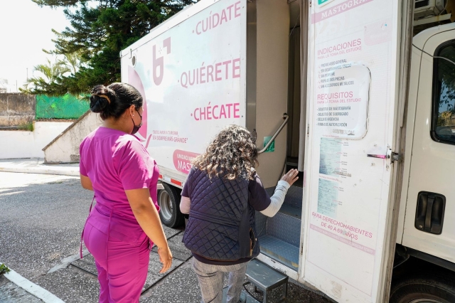 Acerca TSJ mastografías a trabajadoras