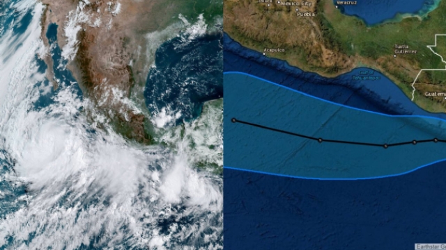 Se forma la tormenta tropical Celia en el Pacífico, al sureste de México