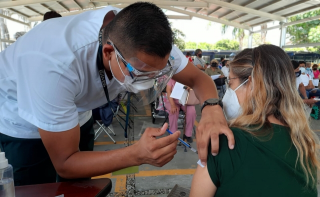 Concluye cobertura de inmunización contra covid-19 al sector educativo morelense