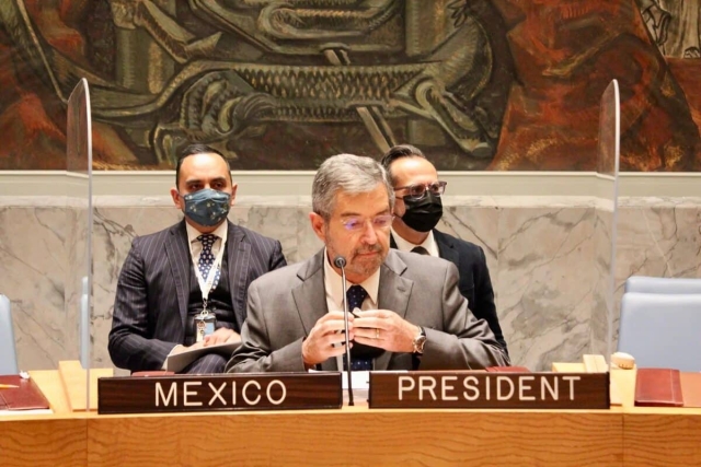 México ante la ONU votó a favor de la resolución contra Rusia