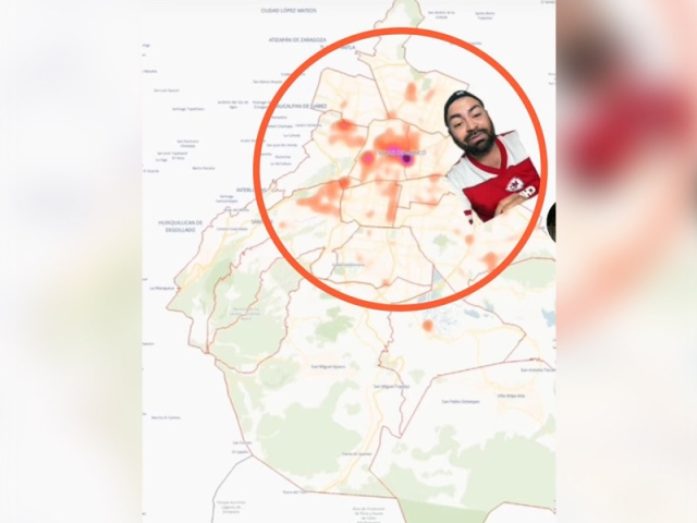 Viralizan en tiktok mapa de cajeros con mayor riesgo de asalto en CDMX