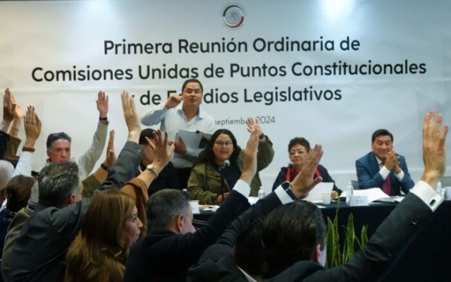 Comisiones del Senado aprueban reforma judicial impulsada por AMLO