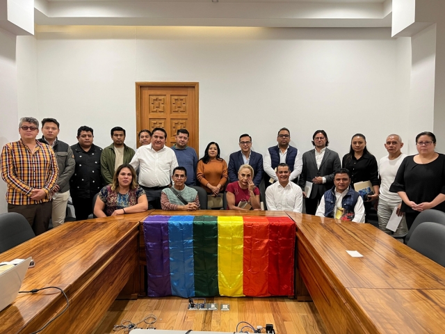 Dispuesto gobierno estatal a colaborar con activistas y colectivos de la diversidad sexual en la protección de sus DDHH