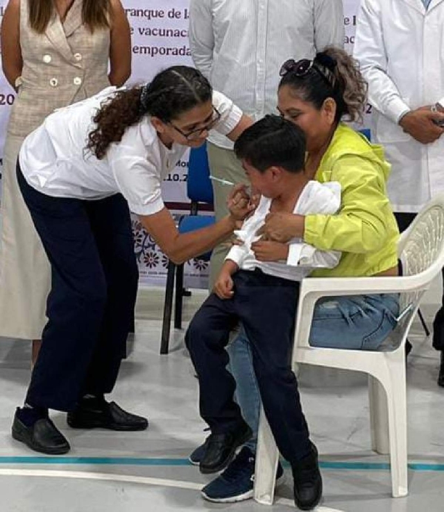 Llaman a los padres de familia a llevar a sus hijos a recibir el biológico.