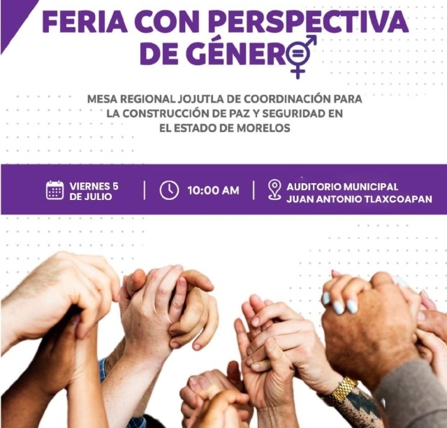 El público asistente podrá conocer las actividades que realizan las diferentes dependencias federales y estatales y la manera en la que tratan a las mujeres.