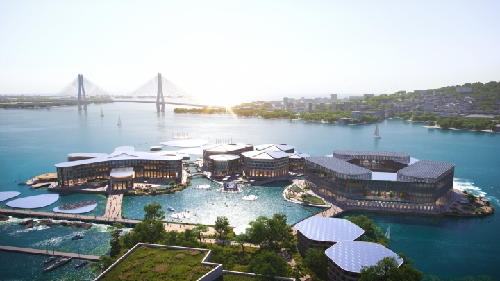 Oceanix Busan, así será la primera ciudad flotante del mundo