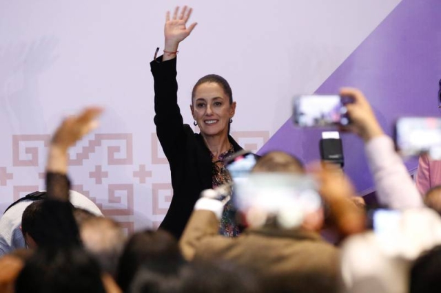 INE ordena a Claudia Sheinbaum deslindarse de campaña electoral para 2024