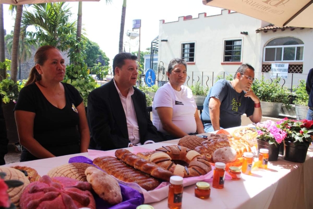 Productores anunciaron la Expo Pan Artesanal, del 9 al 18 de agosto, en el Centro de Cuernavaca.